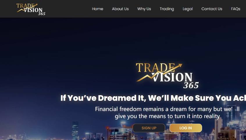 Scam Review Of Tradevision365.com