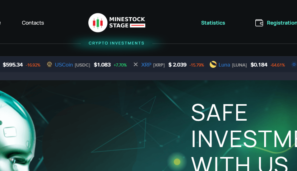Scam Review Of Minestockstage.com