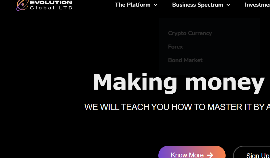 Concise Scam Review Of Evolutionglblltd.com