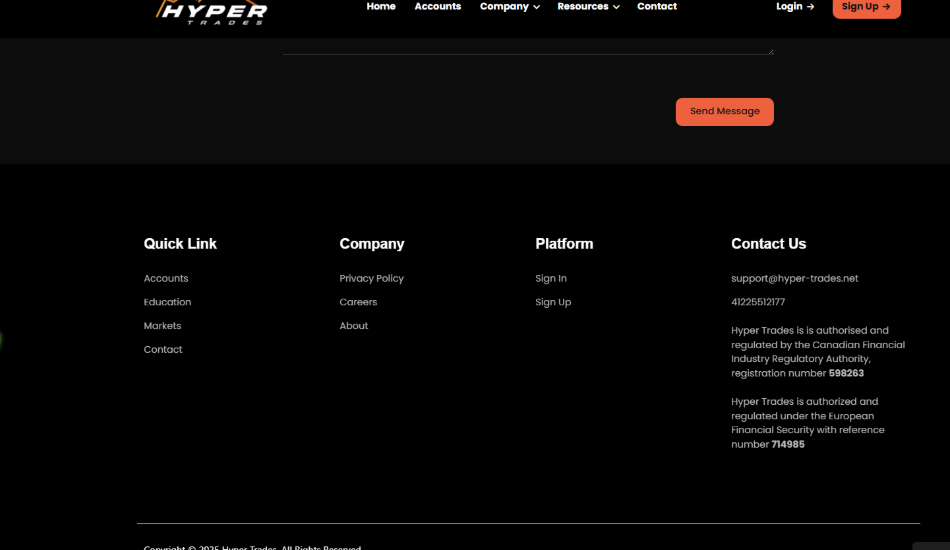 Hyper-trades.com Scam Report
