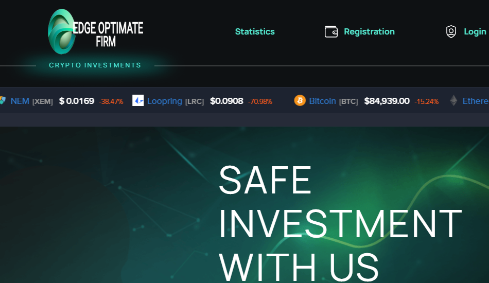 In-Depth Scam Analysis On Edgeoptimatefirm.com