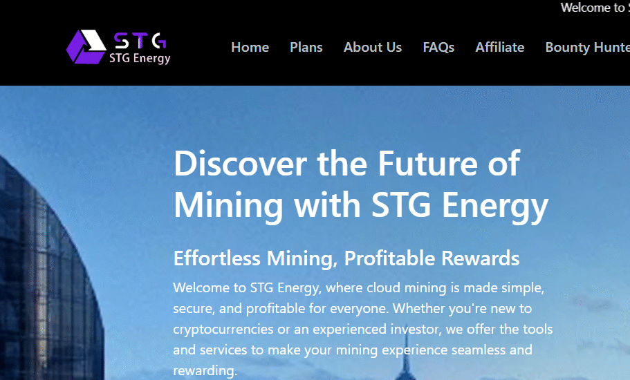 Stgenergy.cc – Bitcoin Mining Scam