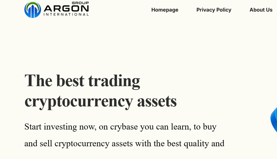 Argonintgroup.com - Crypto Trading Scam