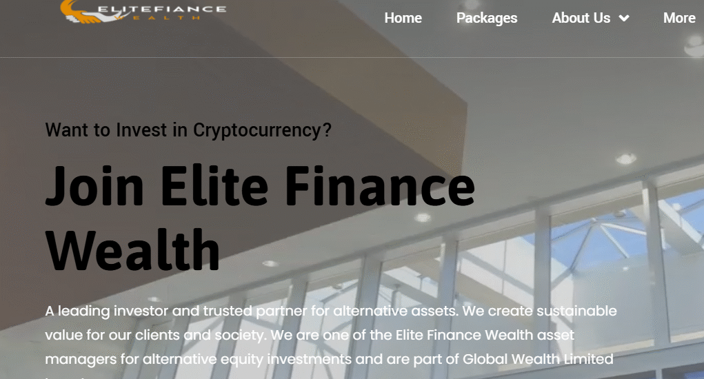 Unmasking Elitefinancewealth.net Scam