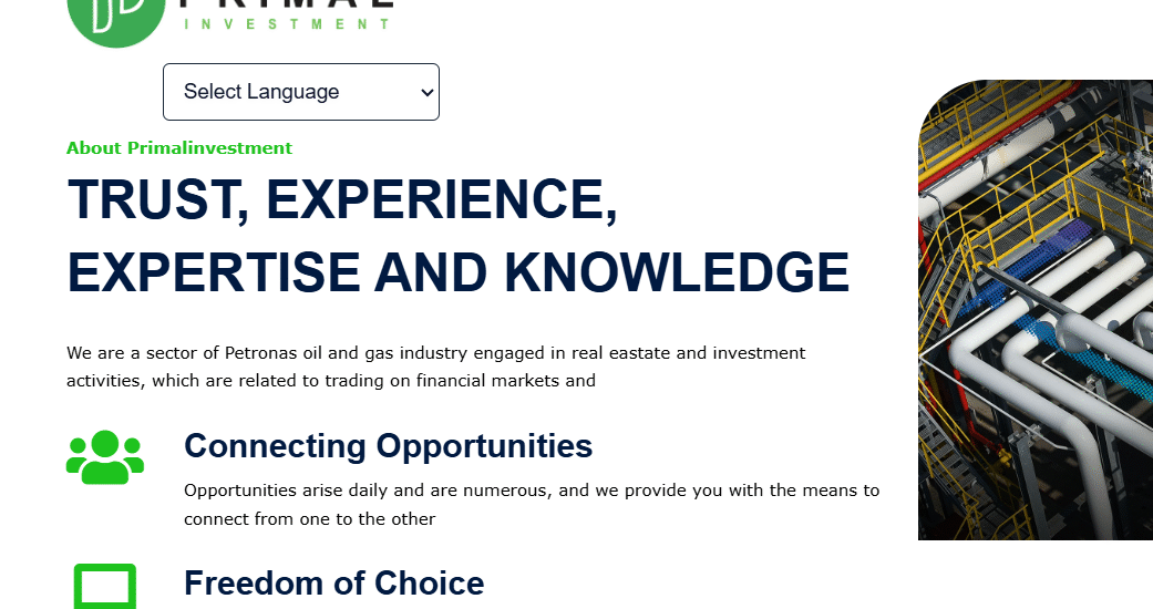 Primal-equity.com - Investment Scam Exposed