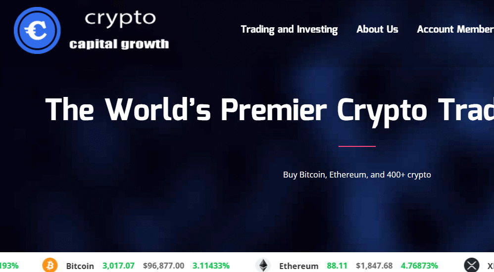 Cryptocapitalgrowth.com Scam Review