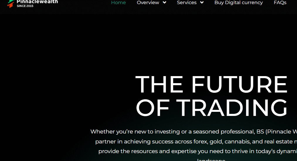 Pinnaclewealth.online Scam Review