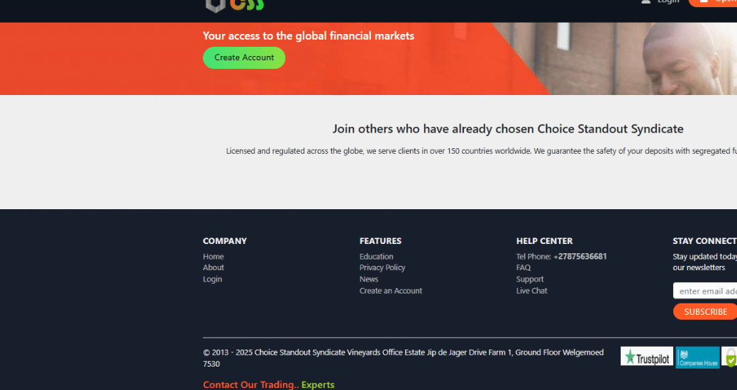 Choicestandoutsyndicate.com Exposed