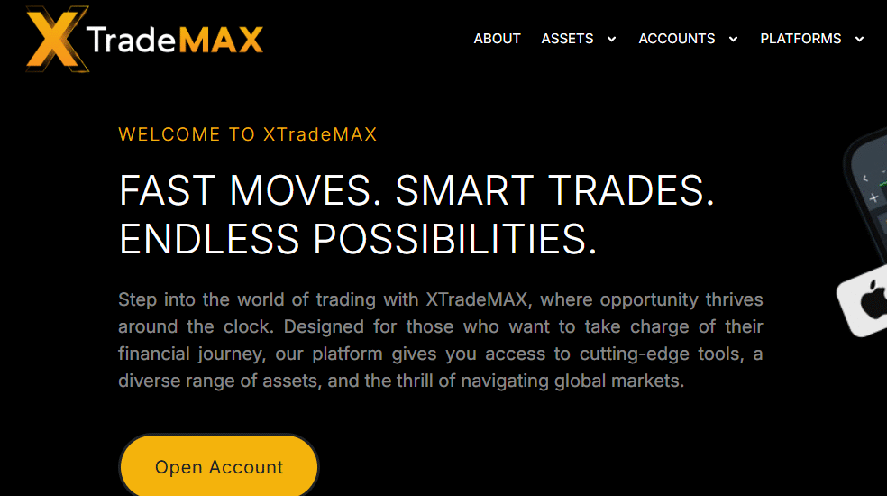 Dark Side of Xtrademax.com