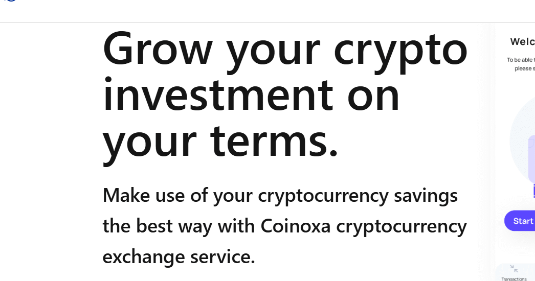 Coinoxa.com Scam Review