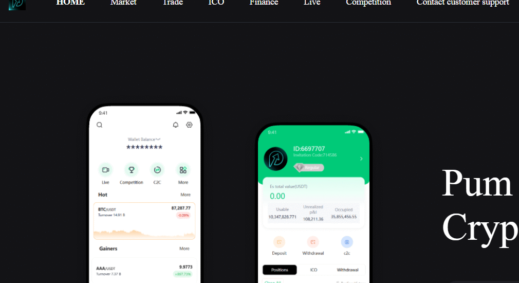 Pum-exchange.com Detailed Scam Review
