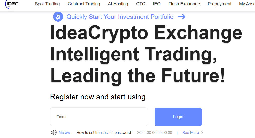 Ideacrypto.com – A Classic Crypto Scam