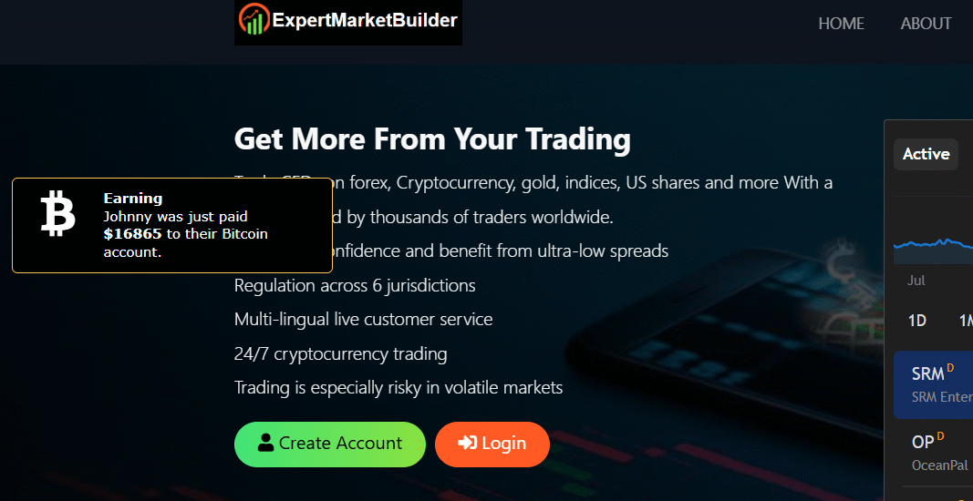 Exposing Expertmarketbuilder.top Scam