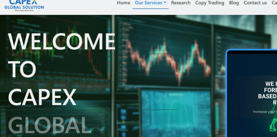 Capexglobalsolution.com Scam Review
