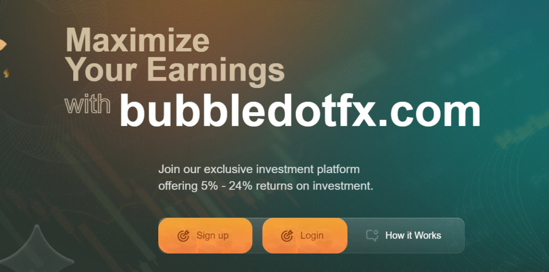 Bubbledotfx.com Detailed Scam Review