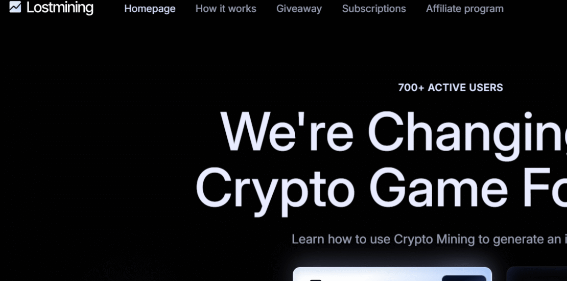 Lostmining.com - Crypto Mining Scam