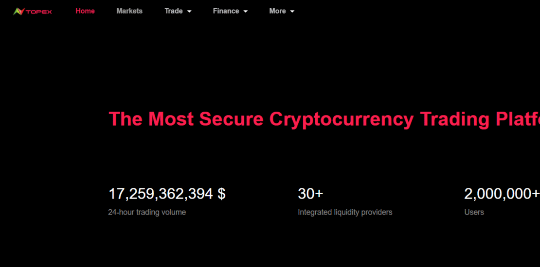 Topexs.com - Crypto Trading Scam