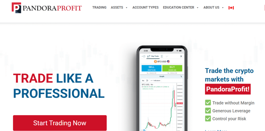 Pandoraprofit.com - Investment Scam Exposed