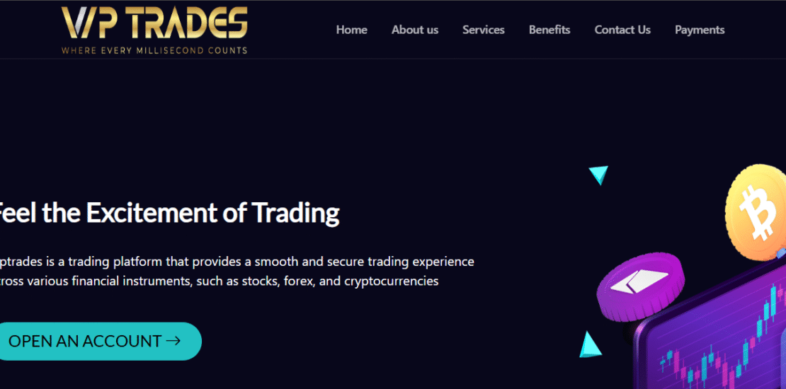 Viptrades.com – Crypto Trading Scam