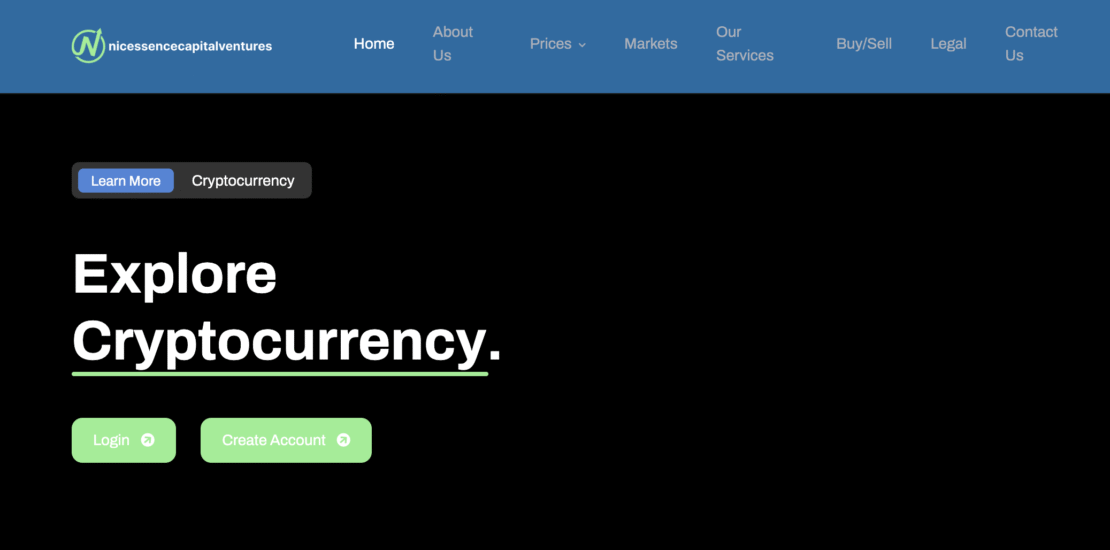 Nicessencecapitalventures.com Exposed
