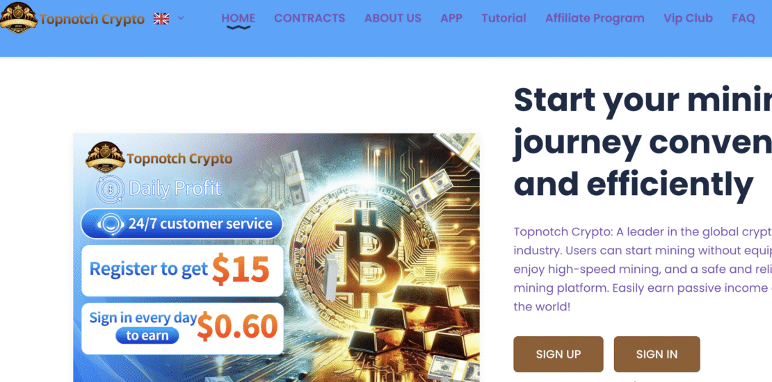 Topnotchcrypto.com Scam Uncovered