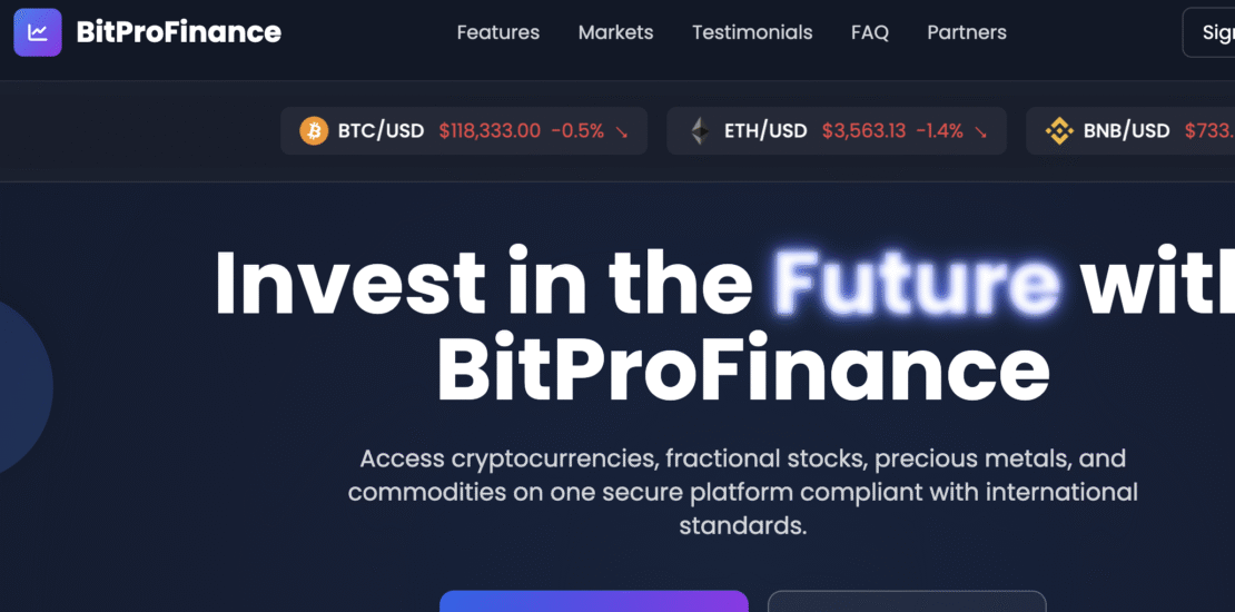 Bitprofinance.org Scam Review