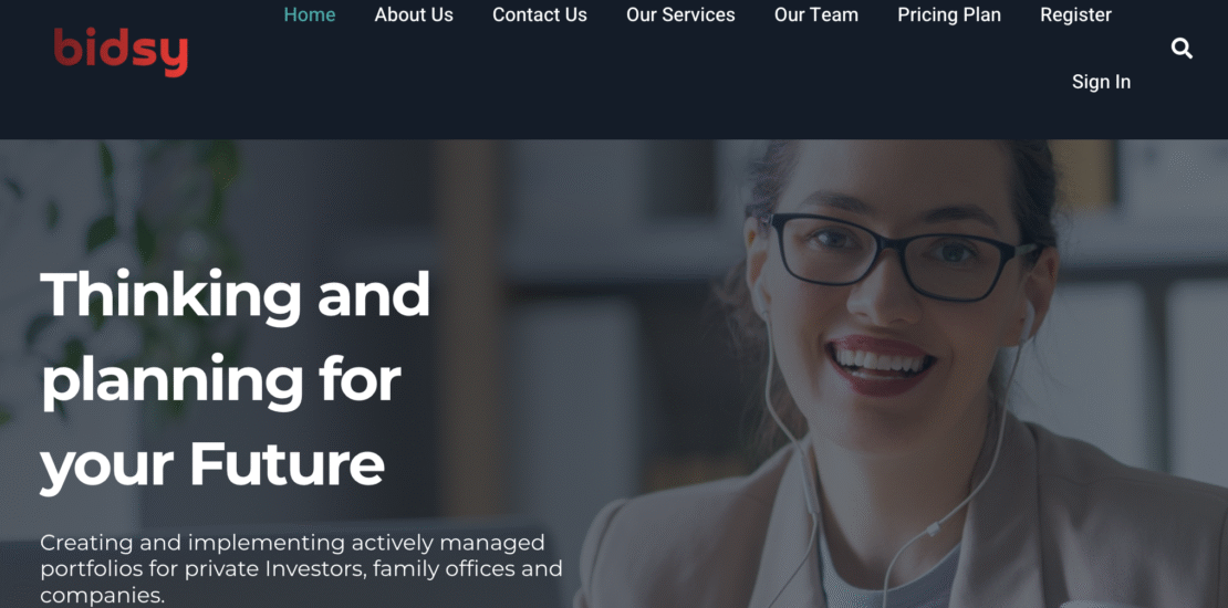 Bidsy.biz – Crypto Investment Scam