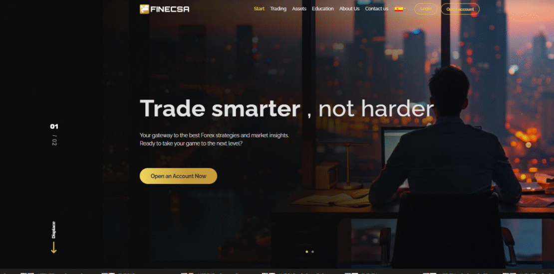 Finecsa.com – Classic Rug Pull Scam