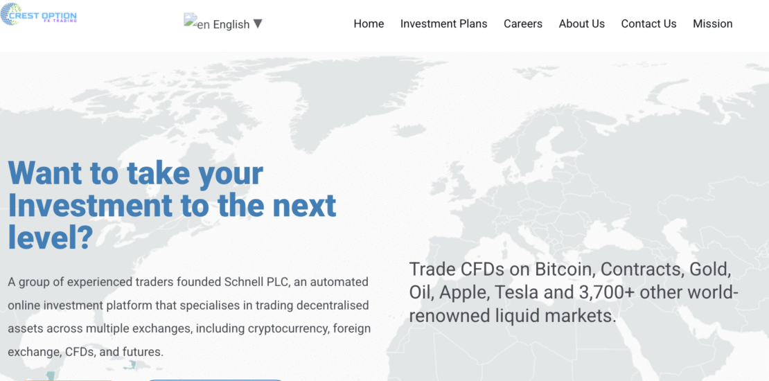 Crestoptionfxtrade.com Scam Review