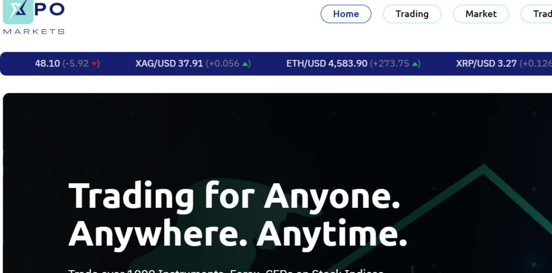 Xpo.markets – Classic Crypto Scam