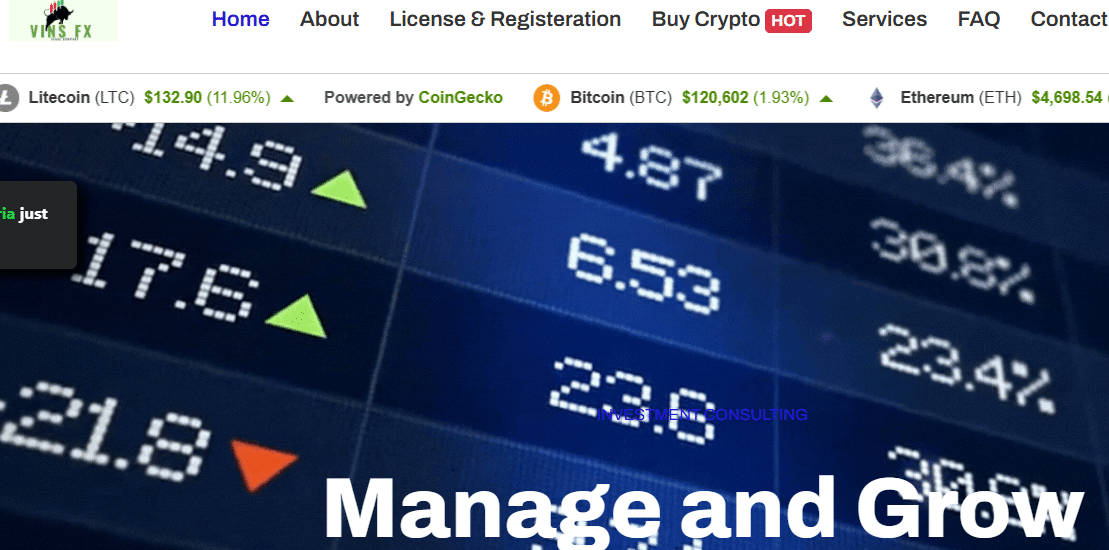 Vinsfx.xyz Detailed Scam Review