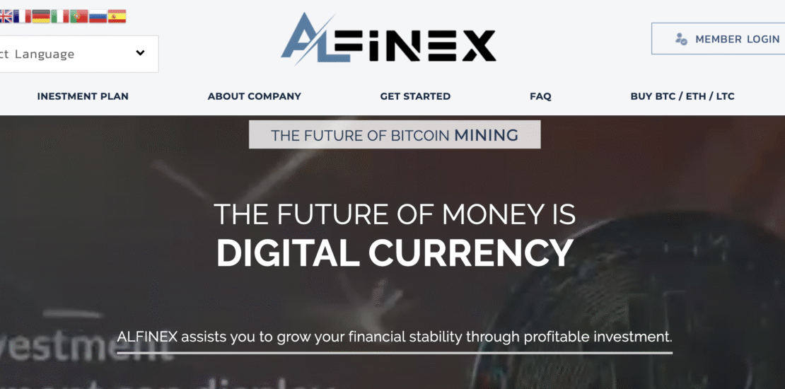 Alfinex.com Scam Investigated