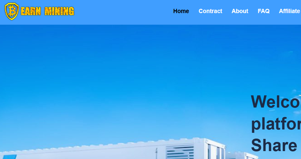 Earnmining.com Review - Mining Scam