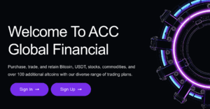 Accglobalfinltd.com - Crypto Trading Scam