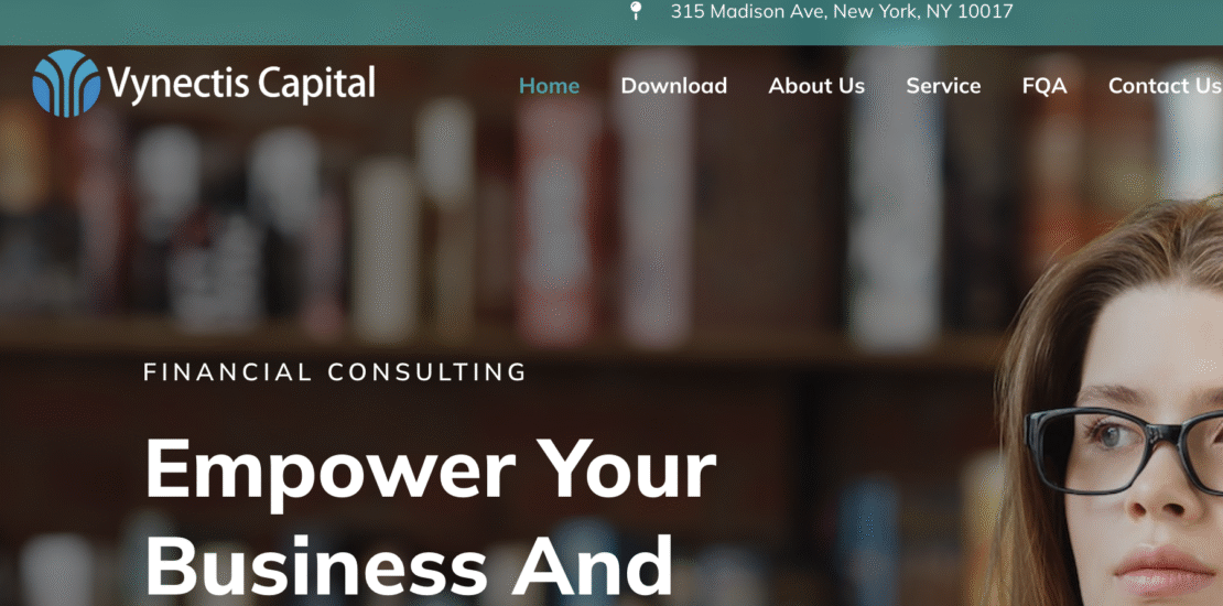 VynectisCapital.cc - Investment Advisory Scam