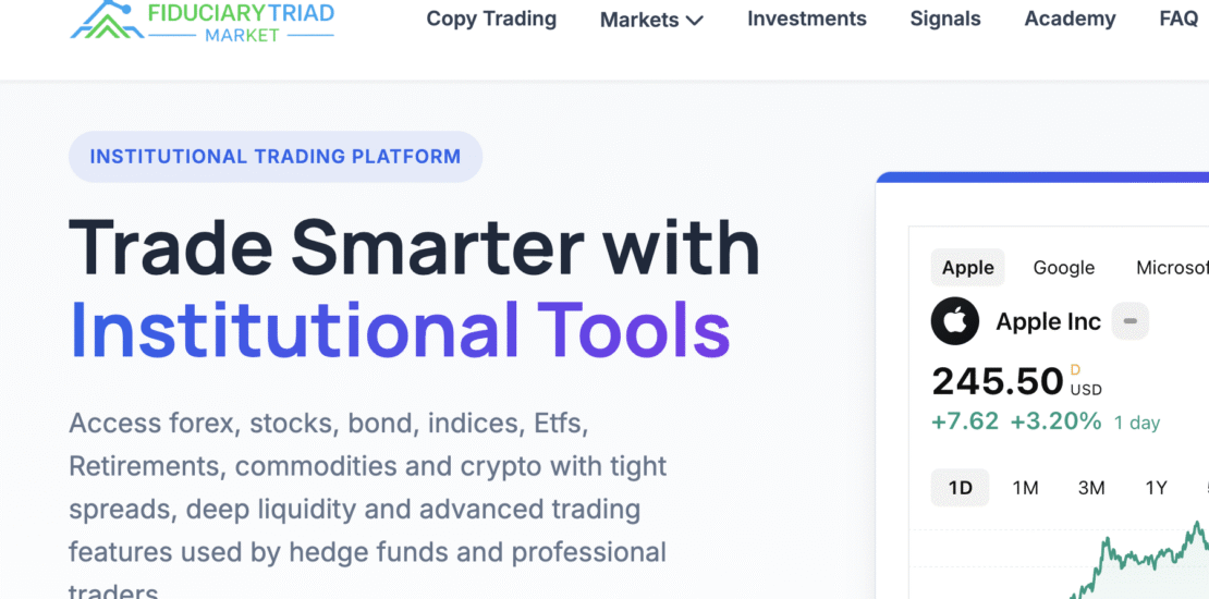 Fiduciarytriadmarket.net Scam Review