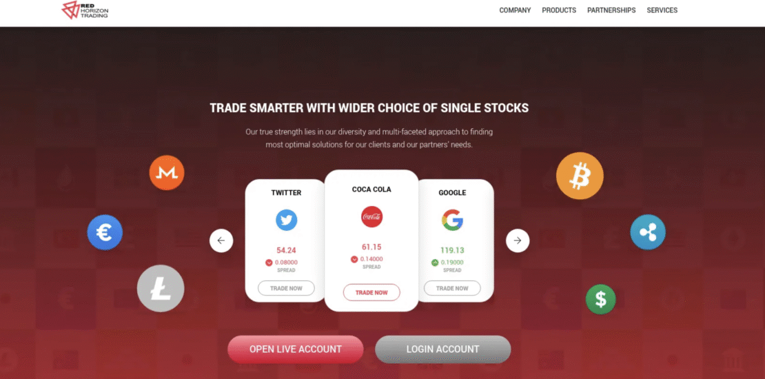 Redhorizontrading.com - Crypto Trading Scam