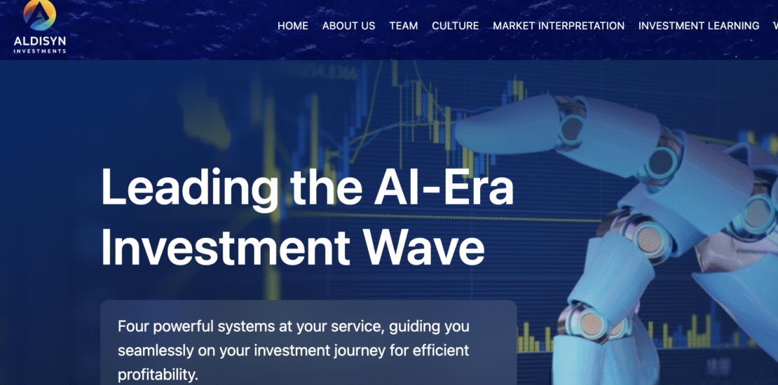 Aldisyn.com - Investment Training Scam