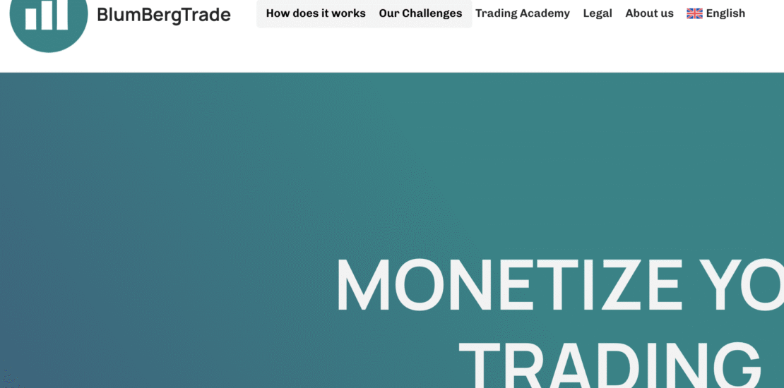 Blumbergtrade.net - Crypto Trading Scam