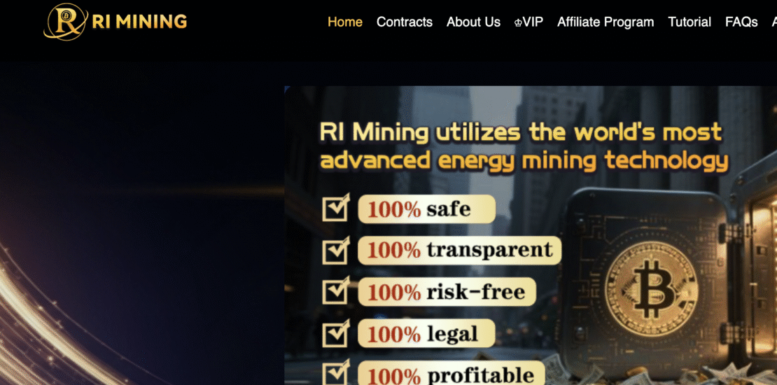 RIMining.com – A Classic Mining Scam