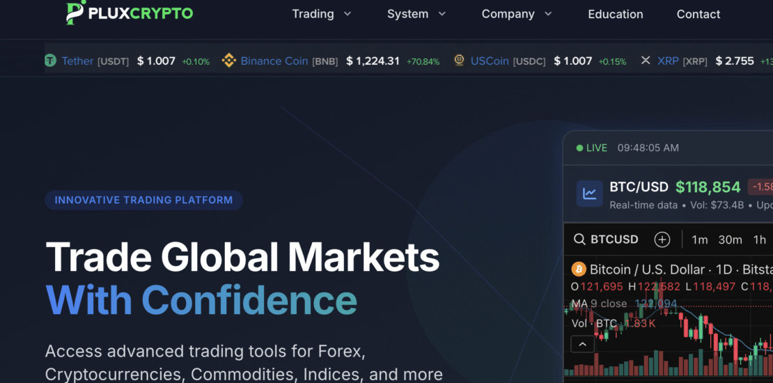 Pluxcrypto.com Scam Overview