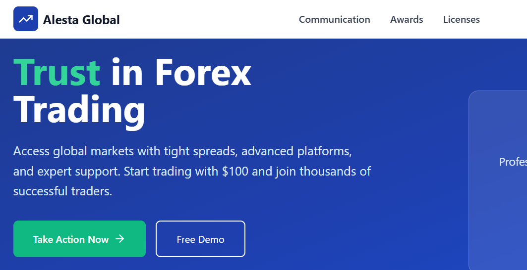 Alestaglobal.trading – Forex Trading Scam