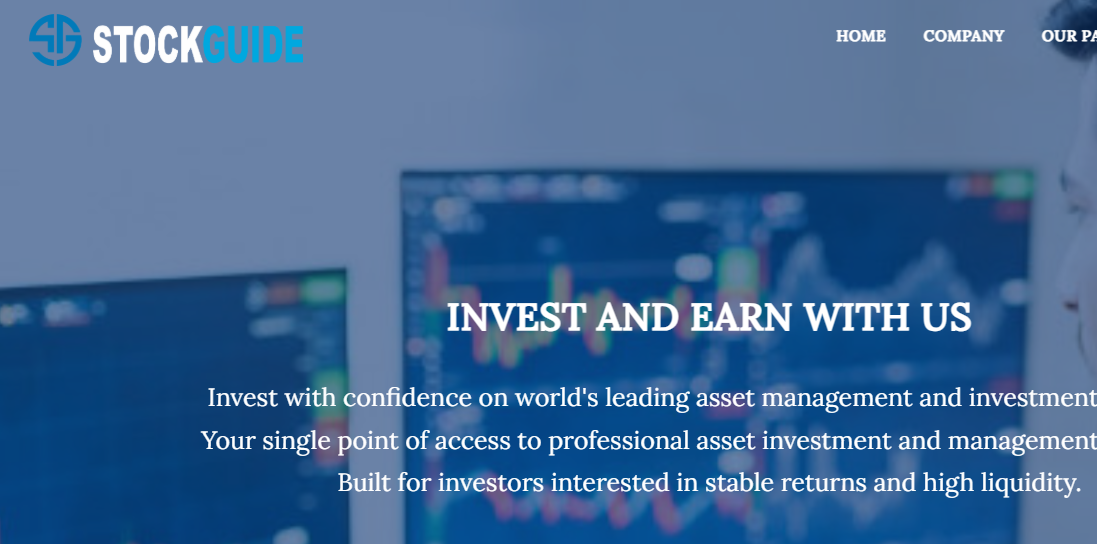 Stockguidetrading.com Scam Overview