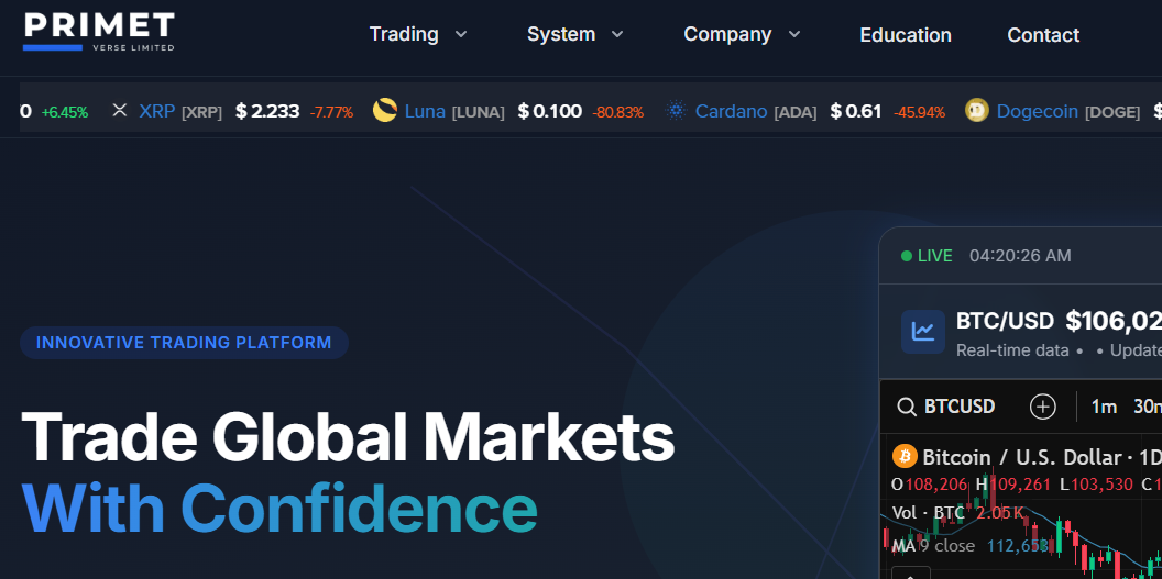 Primetverse.net Scam Review