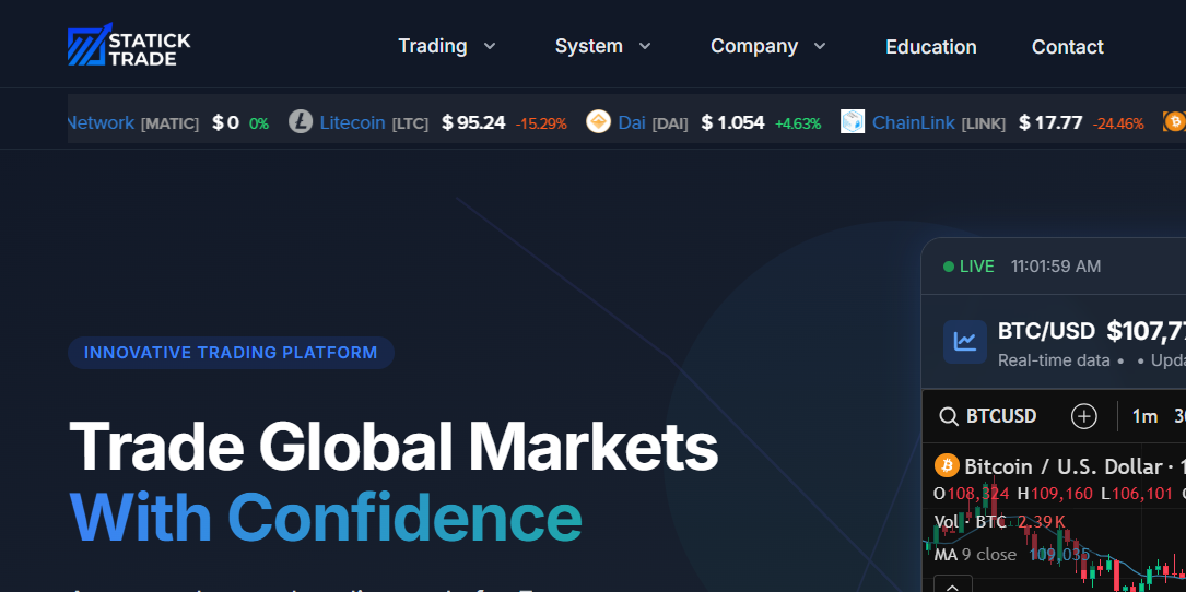 Detailed Scam Review Of Staticktrade.com