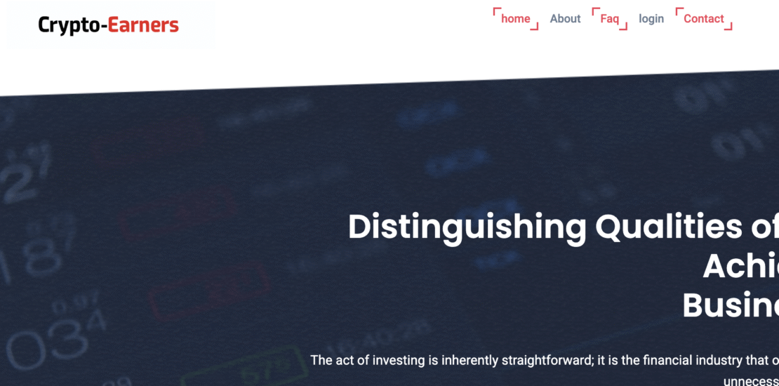 Crypto-earners.Xyz Scam Review