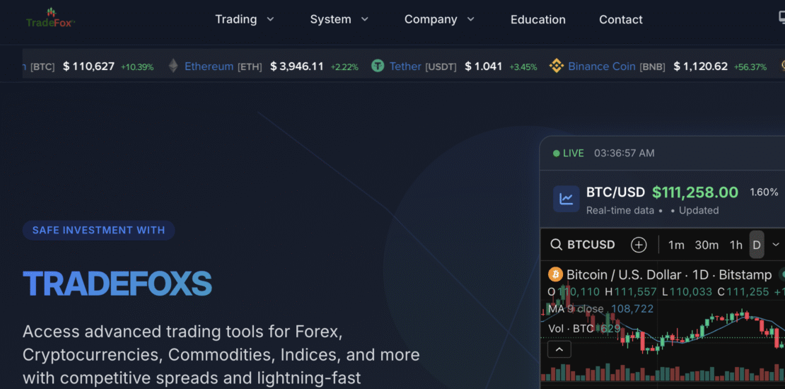 Tradefoxs.live Exposed