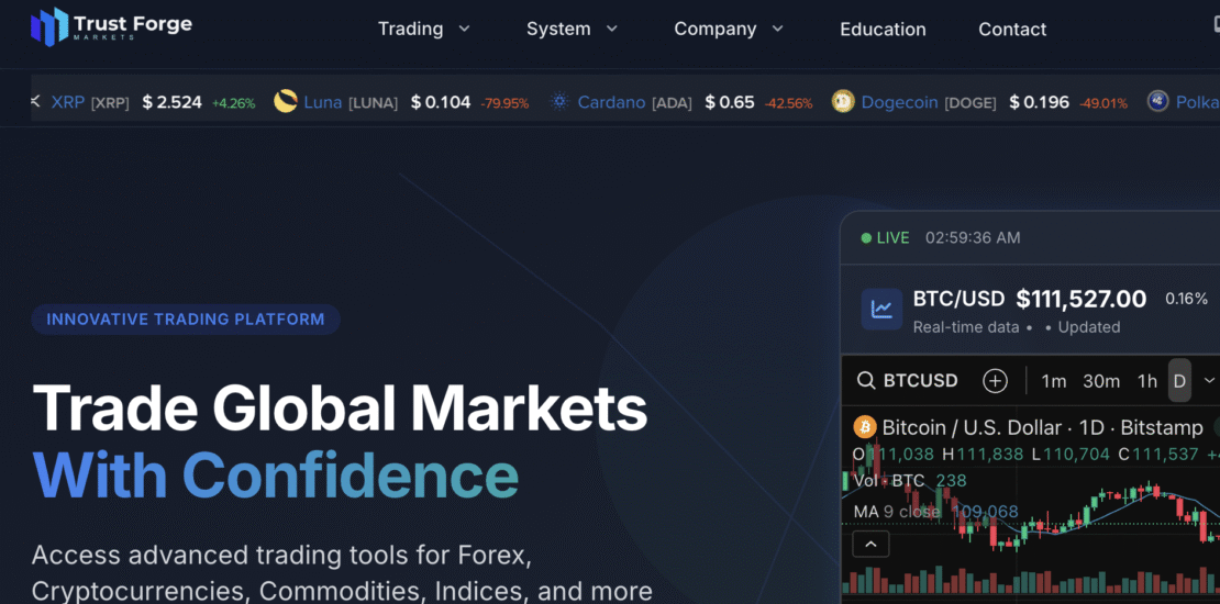 Unpacking Trustforgemarkets.com Scam