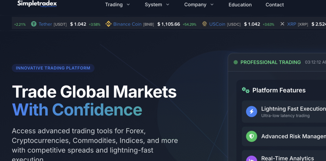 Simpletradex.us Concise Scam Review