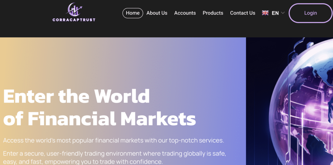 Corracaptrust.com – Scam Brokerage Uncovered